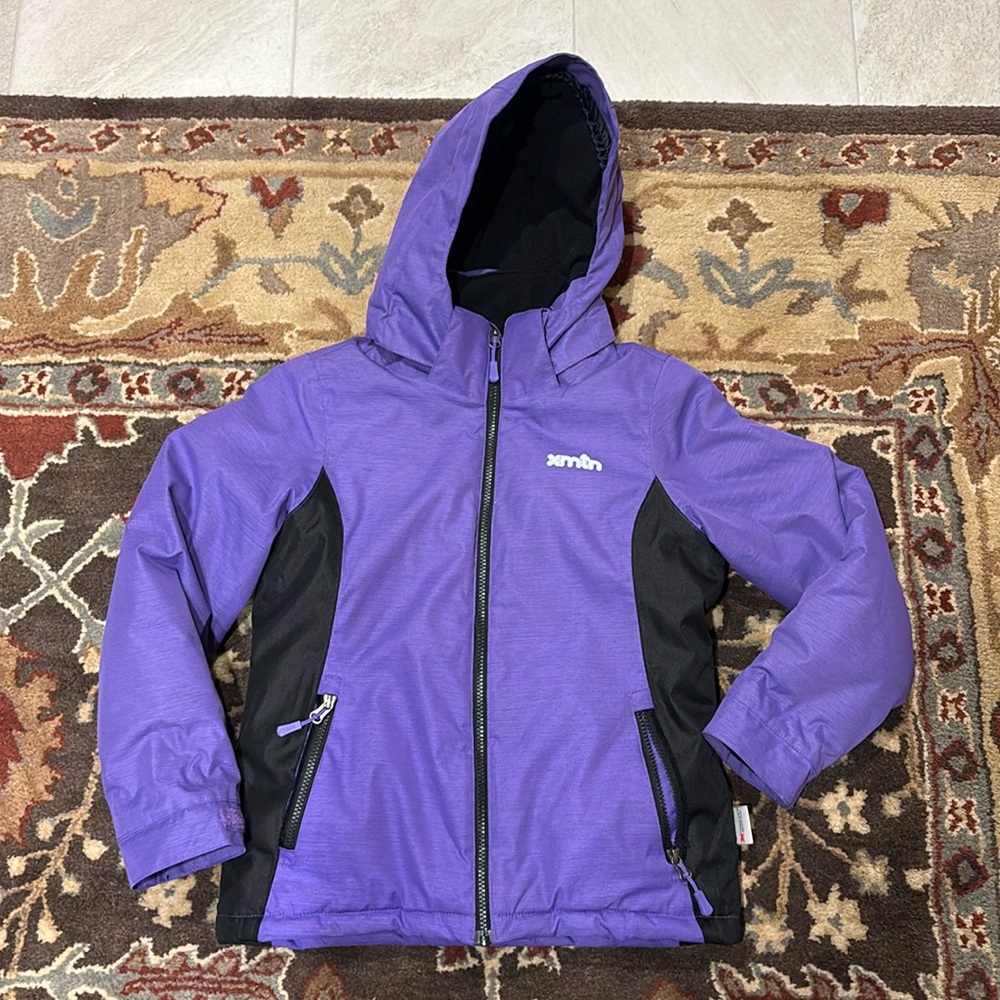 Kids Purple Winter Jacket size 10